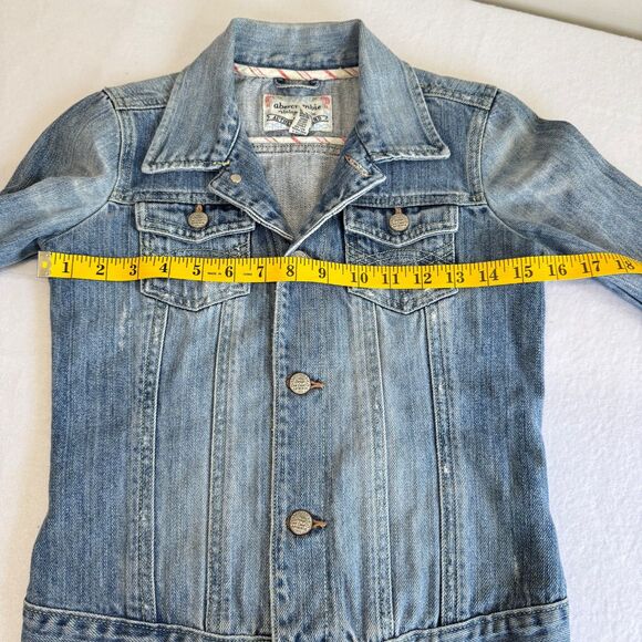 ABERCROMBIE & FITCH Vintage Denim Jacket - Picture 6 of 7